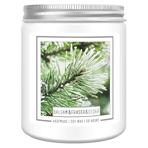 Homsolver Balsam Fir Pine Candle, C...