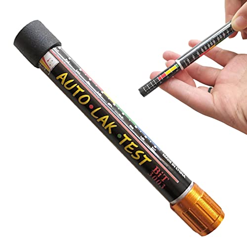 Medidor de espesor de pintura para coches, detector de espesor de color, medidor de espesor de revestimiento multifuncional, para accesorios de baño, muebles de cobertizo al aire libre