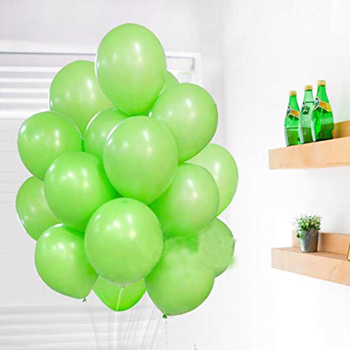 Image of Lime Latex Balloons,12-Inch,Light Green(50 Pack)