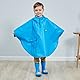 Wasserdicht Winddicht Poncho Cape Impermeable für Kinder Mädchen Regenjacke mit 3D Cartoon Tier Muster Blau Koala/M