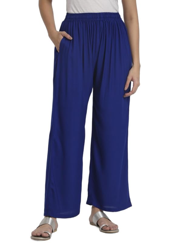 Image of Soft Colors Relaxed Fit Pocket Palazzo