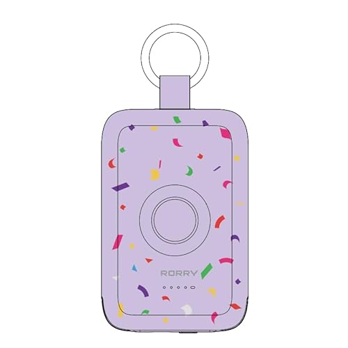 RORRY Portable Charger, 10000mAh PD 20W Fast Charging Portable Charger Power Bank with Built in Cables, Travel Battery Pack for iPhone 17/16/15/14/13/12 and Apple Watch Ultra/11/10/9/8/7/6/5