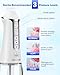 Water Dental Flosser, Portable Oral Irrigator with 300ML Water Tank, IPX7 Waterproof, Rechargeable, 4 Modes for Deep Teeth Cleaning, Travel-Friendly