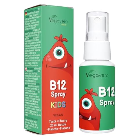 Vegavero Vitamin B12 Spray for Kids Cover