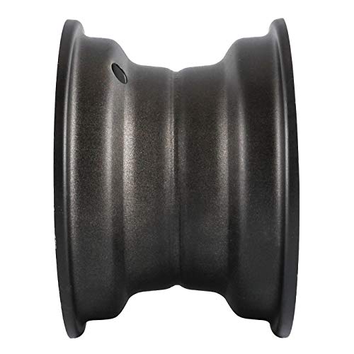 TDPRO 6" ATV Wheel Rim 3 Holes Fits Go Kart Mini Bike Lawn Tire 145/70-6 (Black)