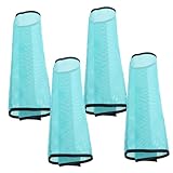 SEWOART 4 Piezas Protector para Patas de Caballo Transpirable Malla Ligera y Elástica para Evitar Moscas y Seguro y Fácil de Poner para Entrenamiento y