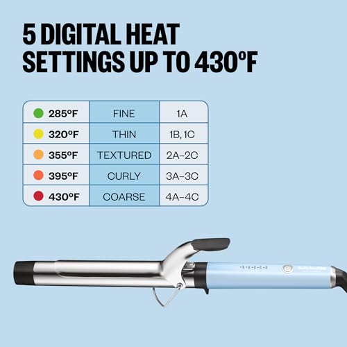 Image of BabylissPRO Nano Titanium Professional Curling Iron with Extended /Long Barrel Perfect for Longer Hair