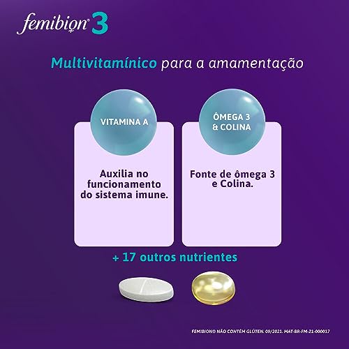 FEMIBION Multivitamínico Femibion 3 Para Amamentação 28 Comprimidos E 28 Cápsulas