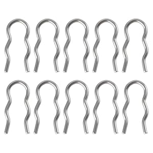 eMagTech Lot de 10 Colliers de Serrage pour Machine à Café (58625) Compatible avec JURA Machines à Café Entièrement Automatiques