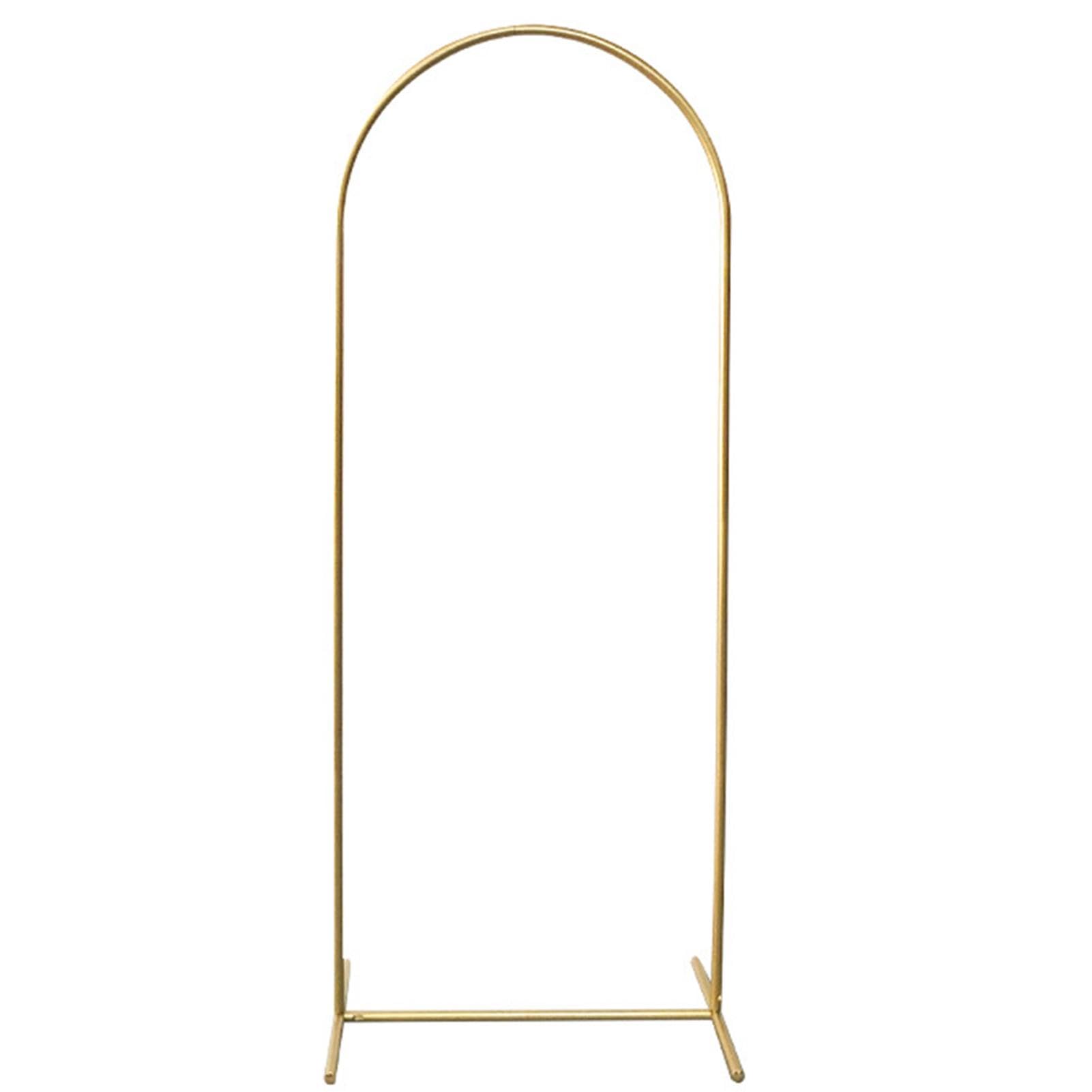 Arche de mariage en metal et cadre photo de fete d'anniversaire chic