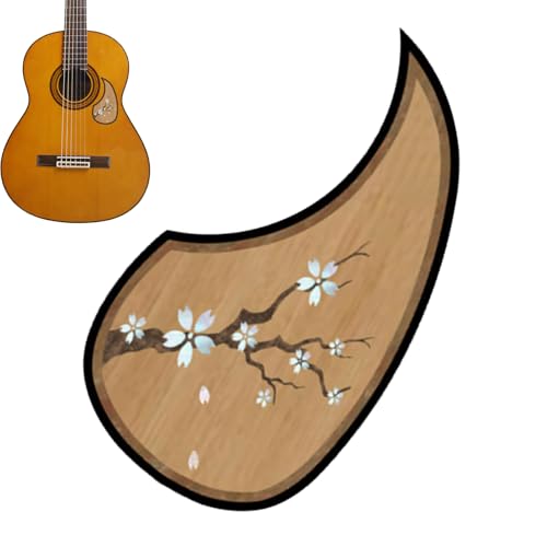 Jescion アコースティックギター用ピックガード - 弦楽器用スクラッチステッカー,撕れにくい保護ステッカーでギターを守る