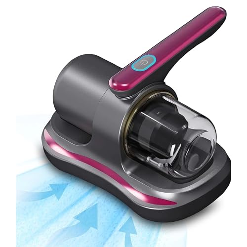 SCALICON Vacuum Mite Remover for Bed, Sofa & Mattress | Mystery Gift Included | UV Sterilization & HEPA Filter | 10KPa High Suction Handheld Cordless Cleaner | Anti-Allergy Dust & Pet Hair Removal