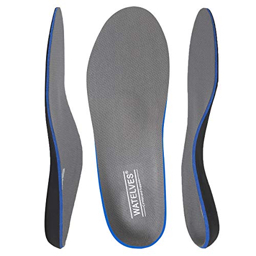 Shoes Insoles-Womens-Mens-Arch-Support Inserts Orthotics Relief Foot Pain for Plantar Fasciitis, Flat Feet（Grey size