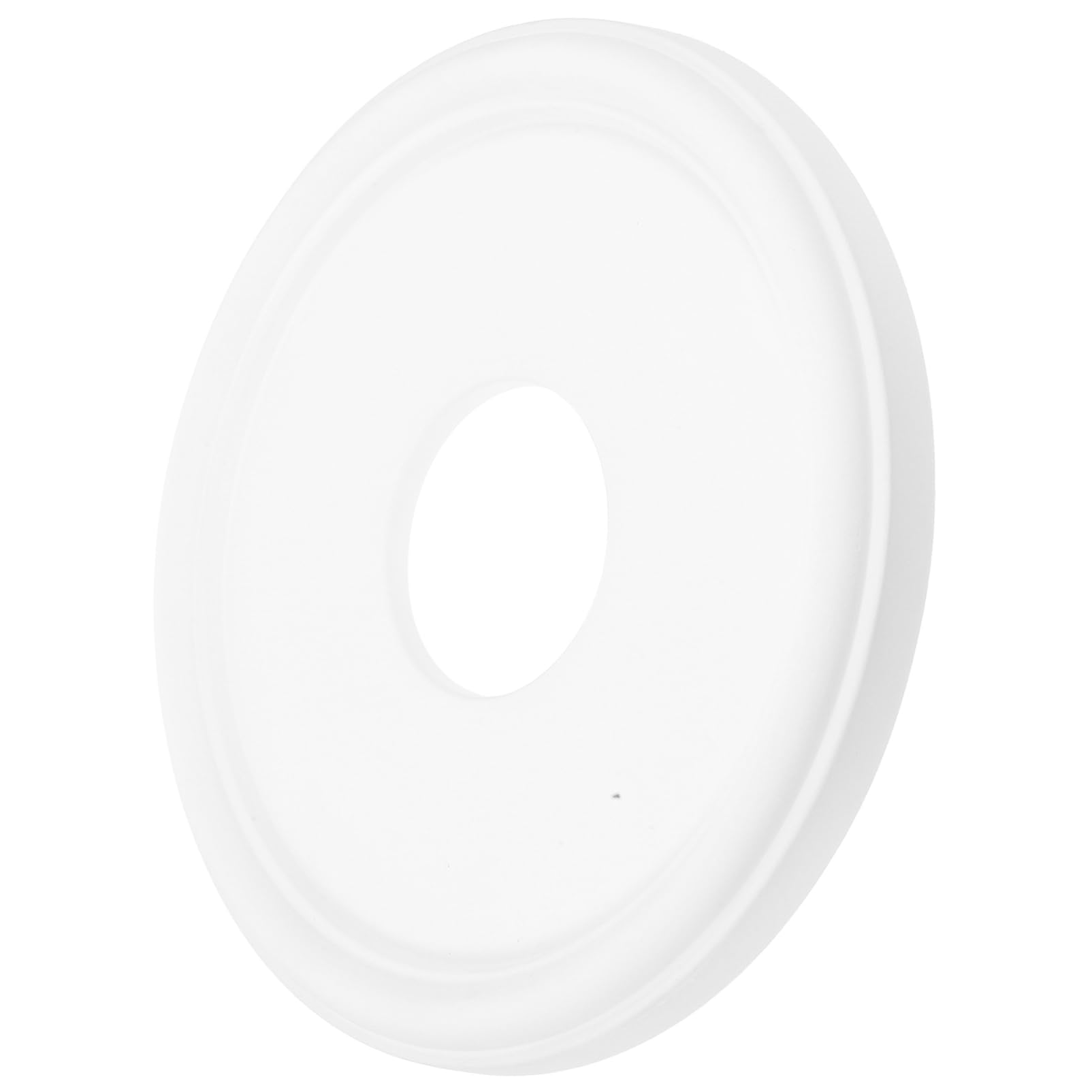 Plaque decorative ronde MAGICLULU support blanc remplacement plafond luminaire