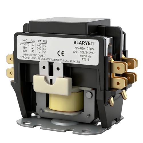 C230C Double two 2 Pole 30 Amps 208 230 240 Volts A/C Contactor