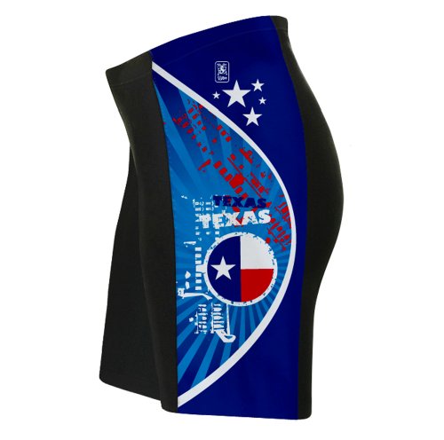 ScudoPro Texas Cycling Shorts for Men - Size S Black