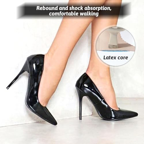 Image of TIESOME 2 Pairs High Heel Cushion Inserts for Women, 3 /4 Invisible Insoles Prevent Feet from Sliding Forward Non-Slip Slim Inserts Liners Comfort Shoe Pads for Sandal Flats High Heels(Skin)