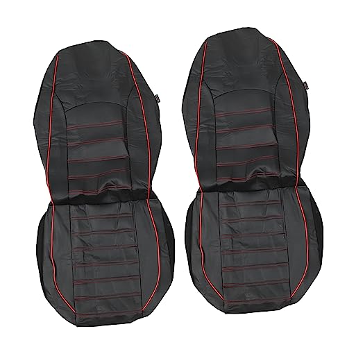 Housse de siège imperméable voiture et SUV | Pack de 2 protections auto noires