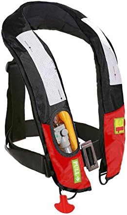 Premium Quality Manual Inflatable Life Jacket Lifejacket PFD Life Vest Highly Visible Inflate Survival Aid Lifesaving PFD New