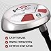 Majek Golf All Hybrid #9 Regular Flex Right Handed New Utility R Flex Club