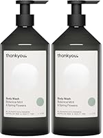 Thankyou Botanical Mint and Spring Flowers Body Wash 1 Litre (Pack of 2)