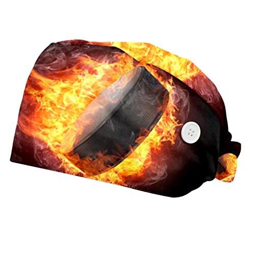 Casquettes de travail respirantes JDEZ motif hockey sur glace pour rester au sec