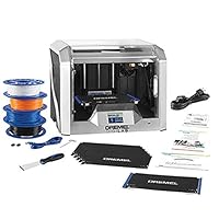 Dremel DigiLab 3D40-FLX-EDU 3D Printer Bundle - Flex Build Plate &amp; Auto 9-Point Leveling - Includes 30 Lesson Plans, Prof. Training Material &amp; Extra Supplies - PC &amp; MAC OS, Chromebook, iPad Compatible