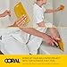 CORAL Paperwiz 3-in-1 Wallpaper Smooth Seam and Trim Smoothing Tool Wall Paper Smoother Application kit 69500