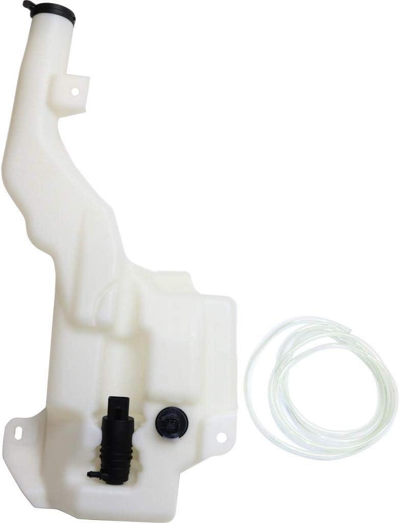 For Chevy Silverado 2500/3500 HD 2015 Windshield Washer Reservoir | With Pump & Sensor | Replacement For GM1288192 | 22954986-PFM