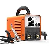 HITBOX Mini Stick Welder - 110V ARC/Lift TIG Welding Machine, LCD Display IGBT Inverter Portable MMA Welder with Hot Start, Arc Force, VRD and Anti Stick
