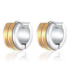 Gold with Silver Stripes