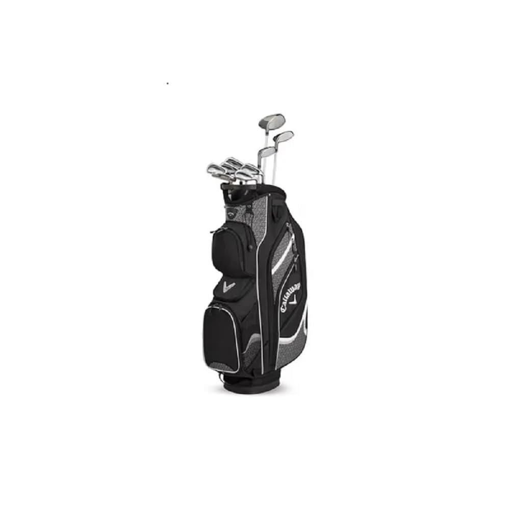 Callaway New Set Solaire Golfschläger für Damen, 10 Stück (9 Schläger + Tasche), Schwarz