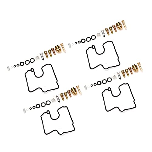 Kit de Réparation de Carburateur Kits de Réparation de Carburateur de Moto 60 Pièces Kit de Réparation de Carburateur de Remplacement pour Suzuki GSX-R 600/VL1500 INTRUDER 1500