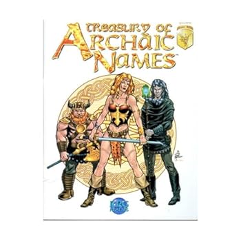 Paperback Treasury of Archaic Names Book