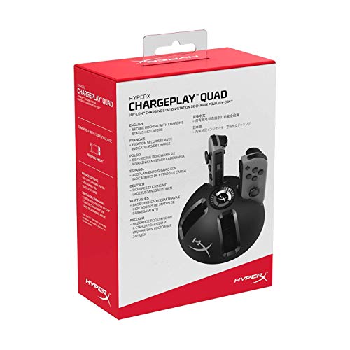 HyperX ChargePlay Quad - Carregador para Joy-Con