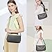 Clutch Purses Shoulder Bag for Women Womens Crossbody Clutch Purses 90s Y2k Bags with Long Strap and Top Zipper Closure