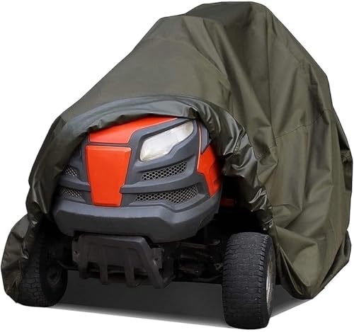Bâche de tondeuse à gazon, housse de tracteur de pelouse, résistante aux UV, étanche, tondeuse autoportée, protection contre la poussière, protection contre les intempéries, jardin, housse de protecti