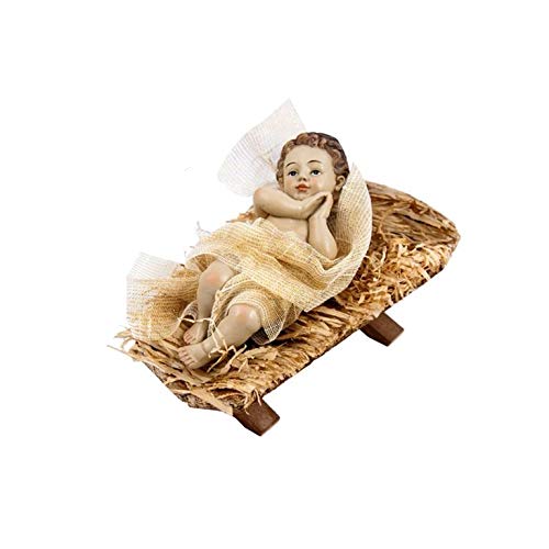 Regalos LLUNA NIÑO JESÚS EN LA Cuna (10_CM)