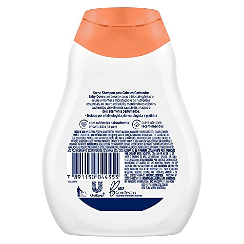 Dove Shampoo Baby Hidratação Enriquecida Cabelos Cacheados 200Ml