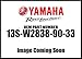 Yamaha Under Cover Comp 1 13S-W2838-90-33 New OEM