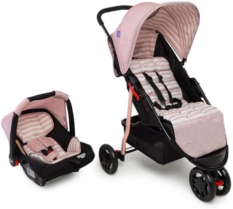 Travel System Cosco Kids,Toffy Duo, Rosa Listras