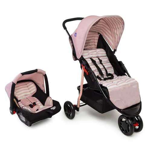 Travel System Cosco Kids,Toffy Duo, Rosa Listras