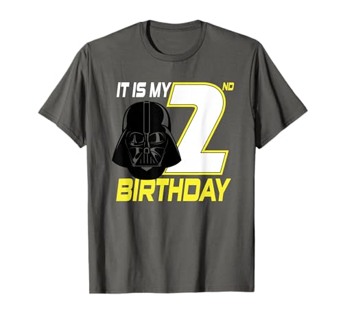 T-shirt Star Wars Darth Vader 2 ans cadeau anniversaire enfant