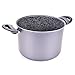 ALLUFLON Tradizione Italia Pentola, Alluminio, Nero, 22 cm