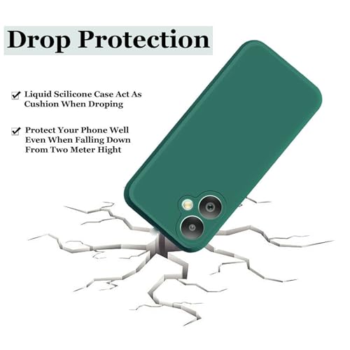 Image of A rtistque Back Cover Case for Samsung Galaxy M05 / A05 / F05 with Camera Protection | Shockproof TPU | Stylish Protective Design | Slim Fit | Ultra Matte | Back Cover - Green
