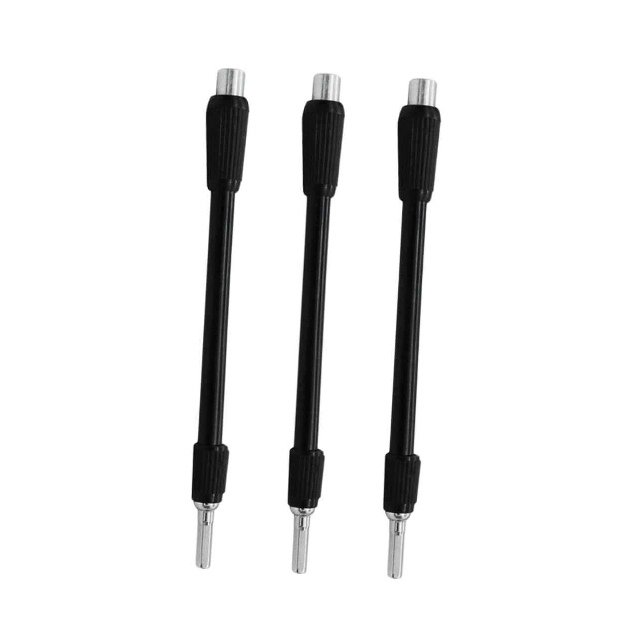 Veemoon 3pcs Flexible Extension Shaft Adapter for Electric Screwdrivers Compatible Drill Bit Extensions for Tight Spaces and Hard Reach Areas