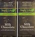 2 Trader Joe's Simply Lite No Sugar Added Milk Chocolate Candy Bar