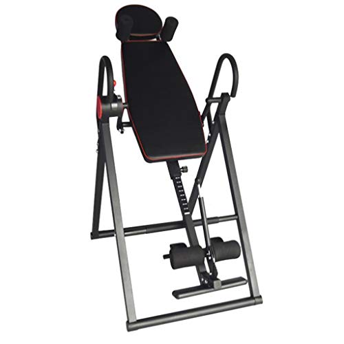 LDDLDG Tabla de Inversión Adulto Unisex Tabla de inversión Completa Inversión Vertical con Altura Ajustable for el Alivio del Dolor de Espalda