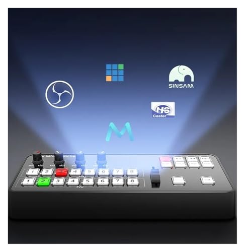 vMix Mini Switcher para Transmisiones TV desde Casa con Panel MIDI 5
