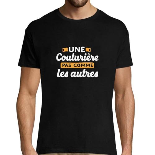 T-Shirt Homme Une Couturière rigolo imprimé en France en coton confortable
